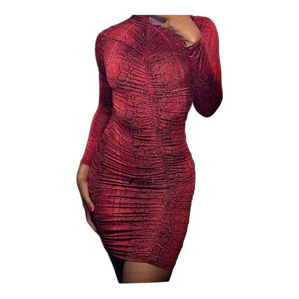 “Divine Feminine “ Snakeskin dress